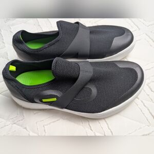 Black Slip-On Men's Shoes